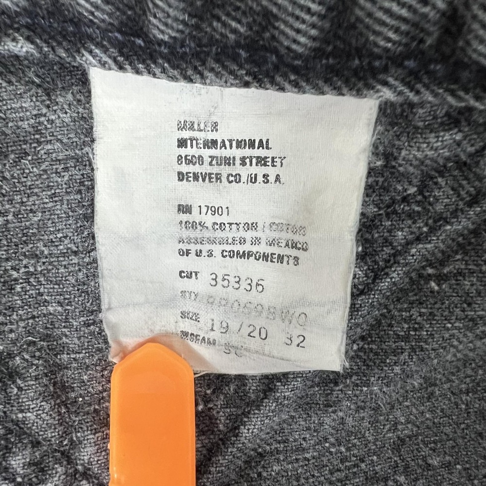 Vintage Rockies Bareback Jeans Women 34 High Rise Tapered Relaxed Denim Charcoal - Picture 8 of 11